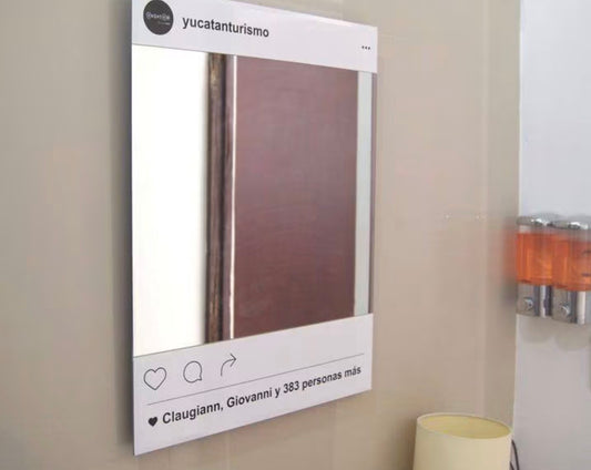 Instagram post mirror