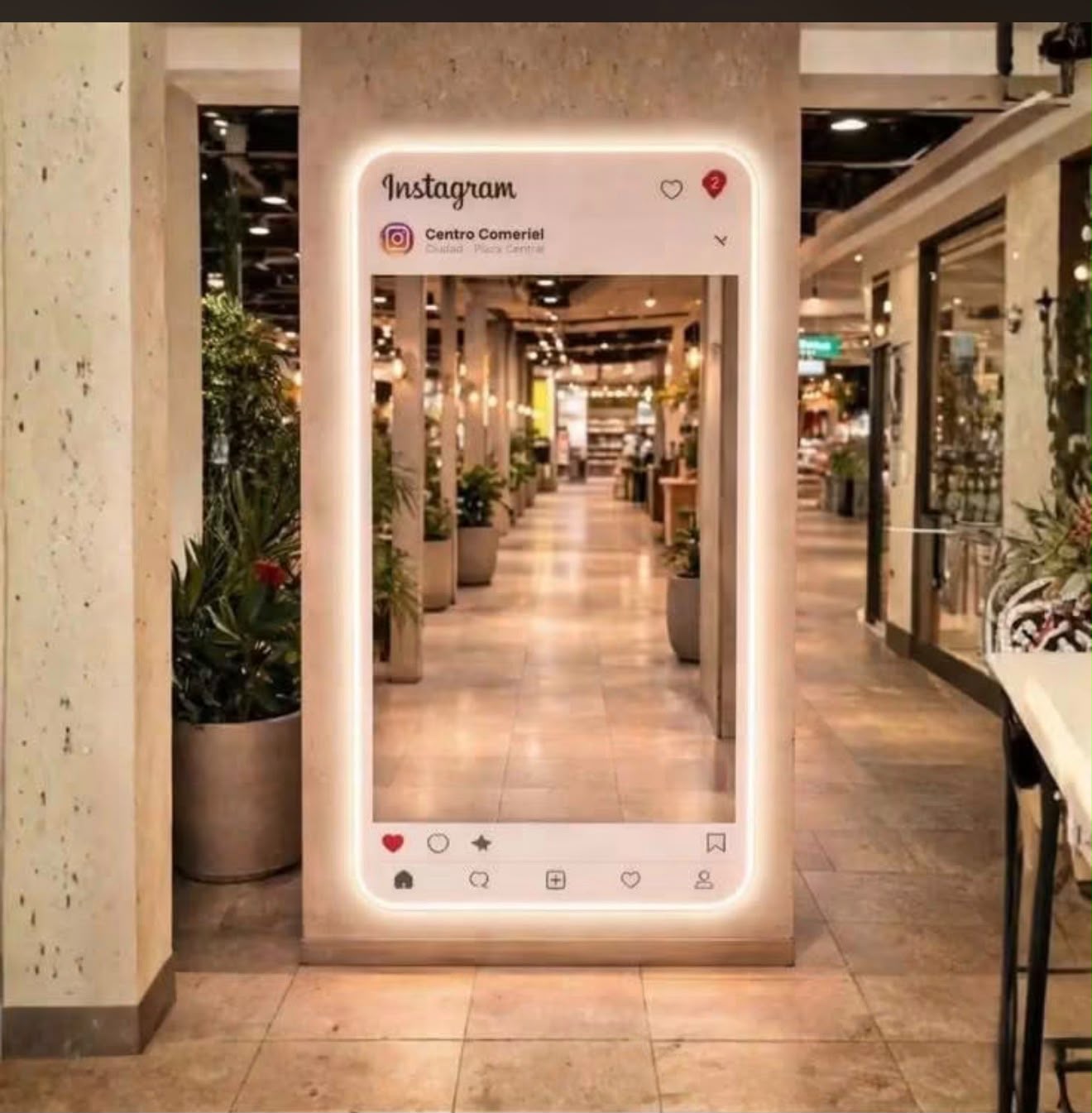Instagram mirror