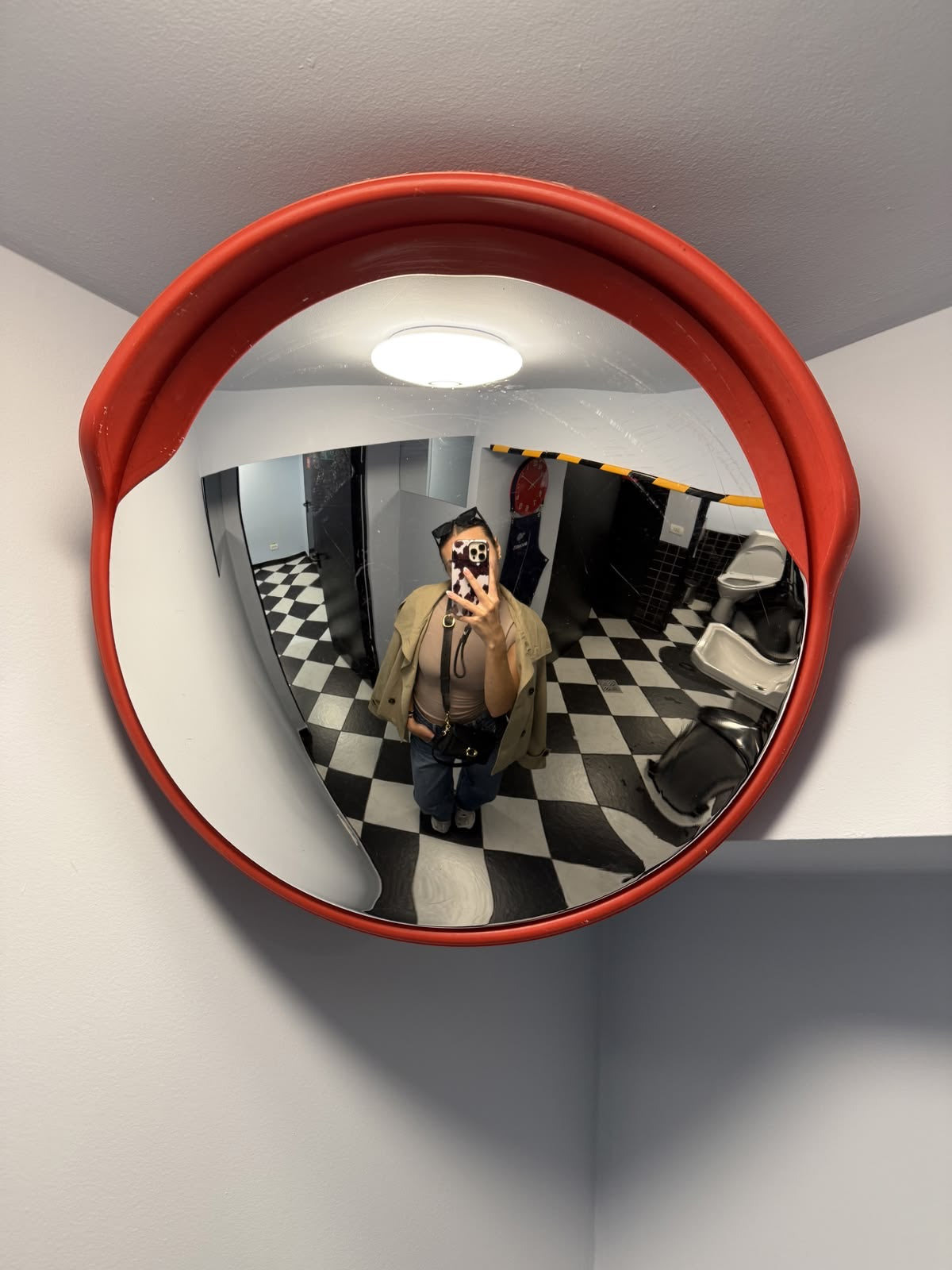Garage mirror