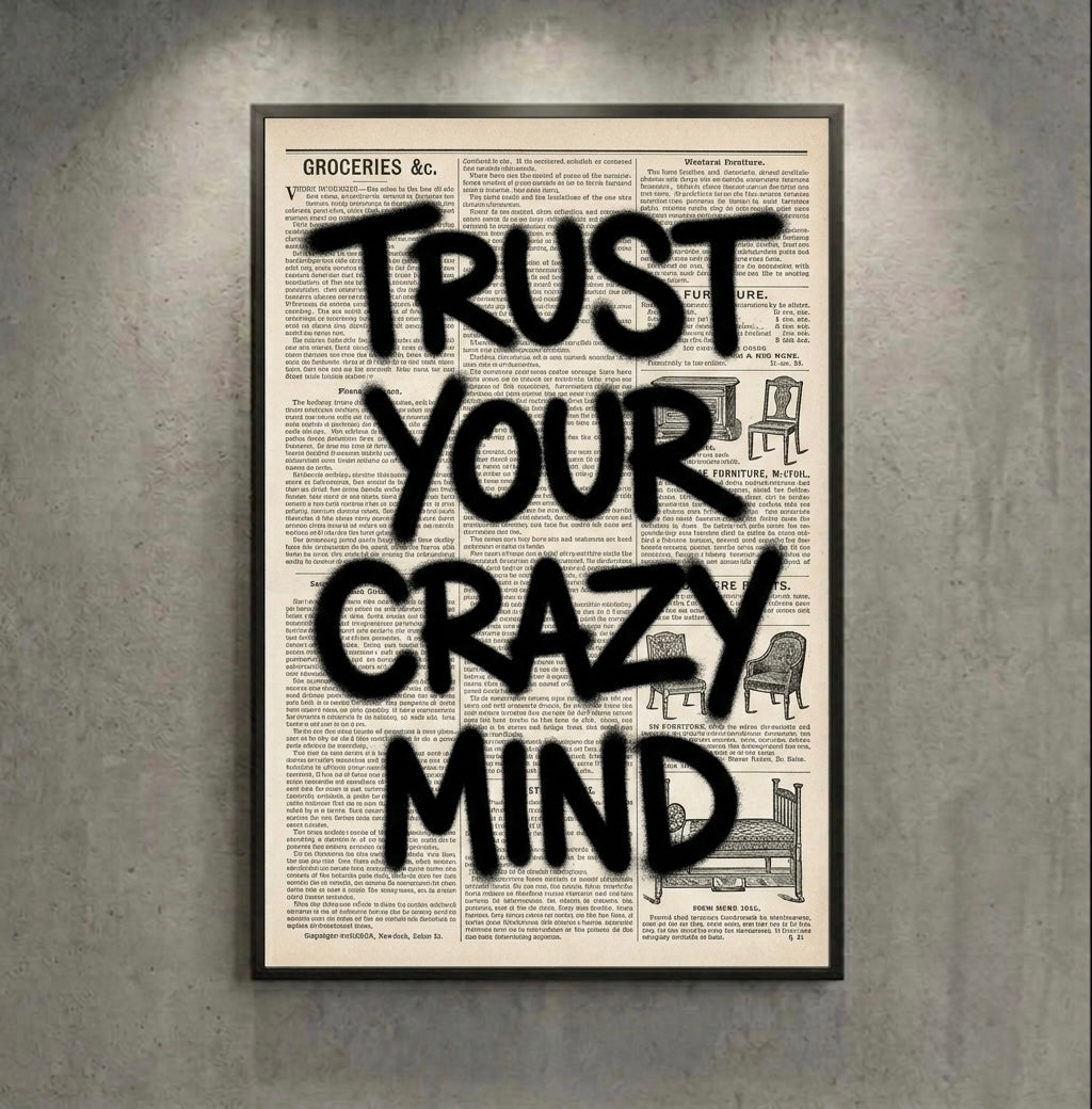 Trust Your Mind – Modern Statement Print