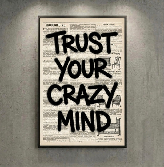 Trust Your Mind – Modern Statement Print