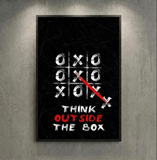 Creative Mind – Tic Tac Toe Wall Art