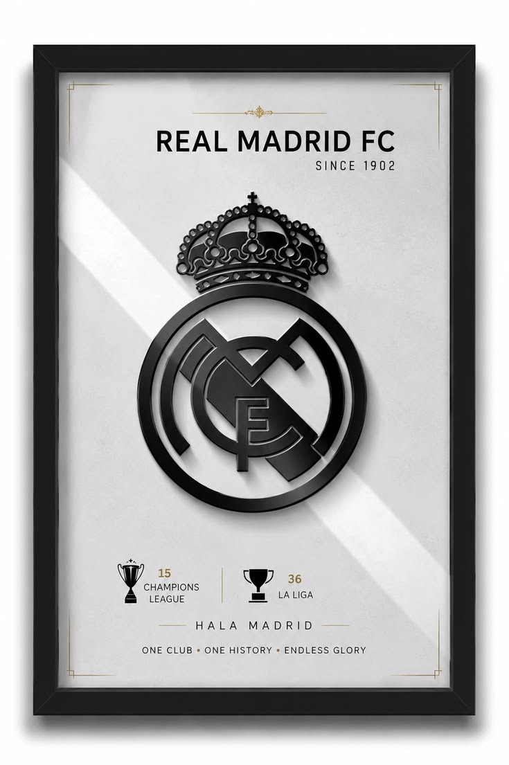 Real Madrid | Legacy Crest Poster
