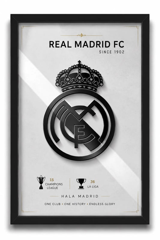 Real Madrid | Legacy Crest Poster