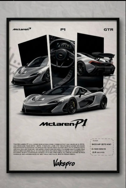 McLaren P1 | Ultimate Performance Poster