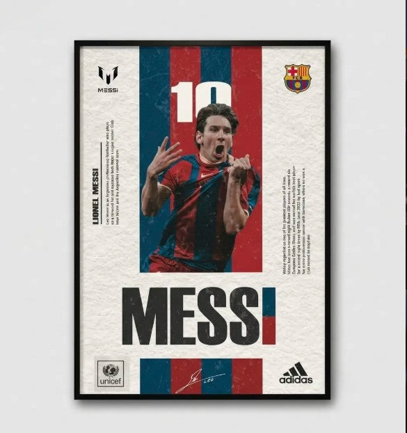 Lionel Messi | GOAT Edition Poster