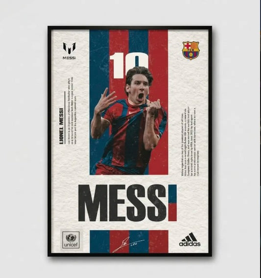 Lionel Messi | GOAT Edition Poster
