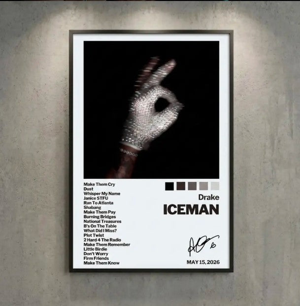 Drake | ICEMAN Poster