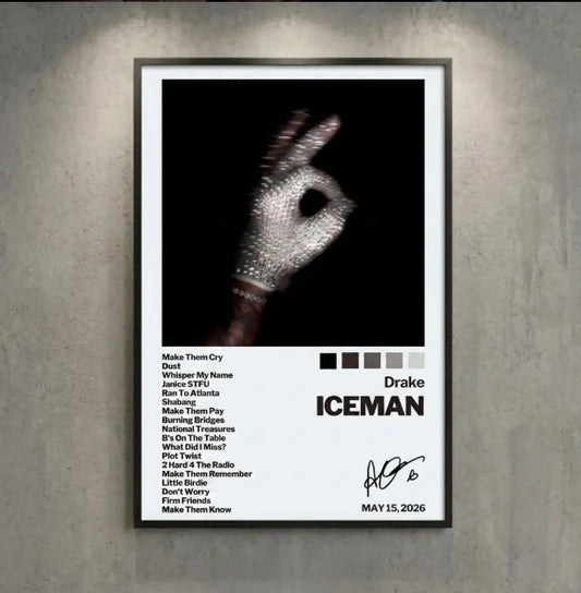 Drake | ICEMAN Poster