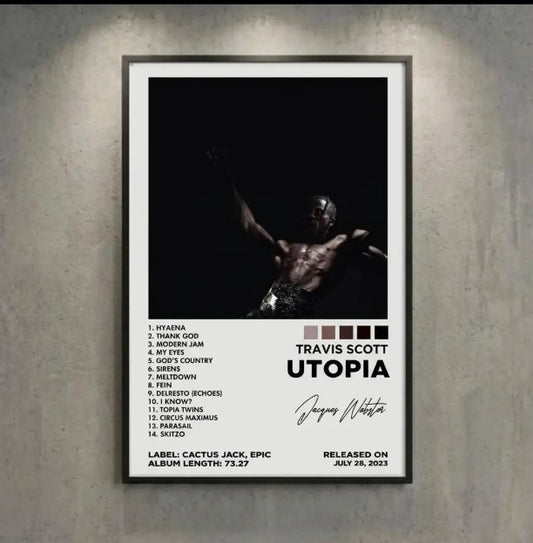 Travis Scott | Utopia Studio Edition Poster